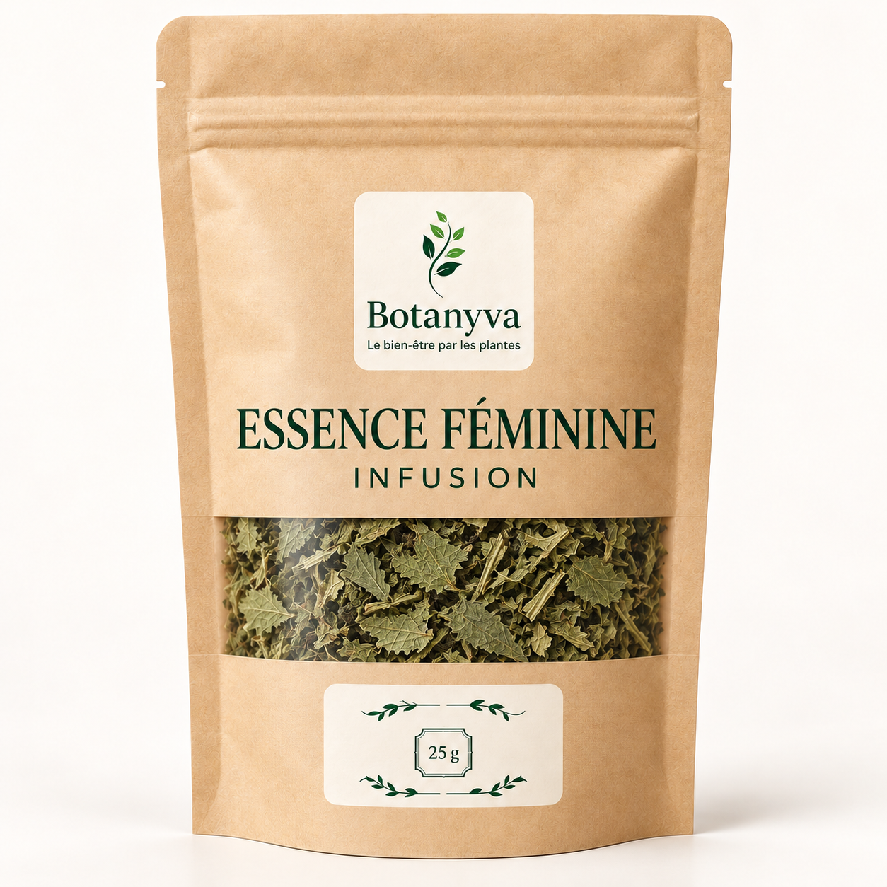 Essence Féminine – Infusion naturelle Botanyva, vue du produit