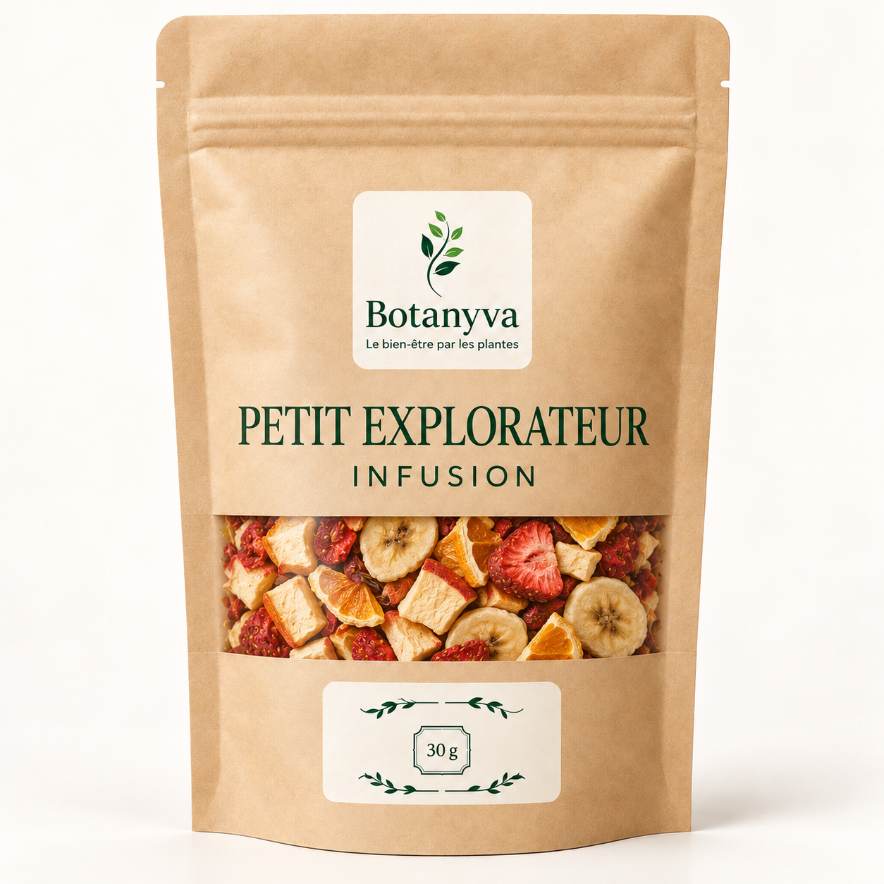 Petit Explorateur – Infusion fruitée Botanyva, vue du produit